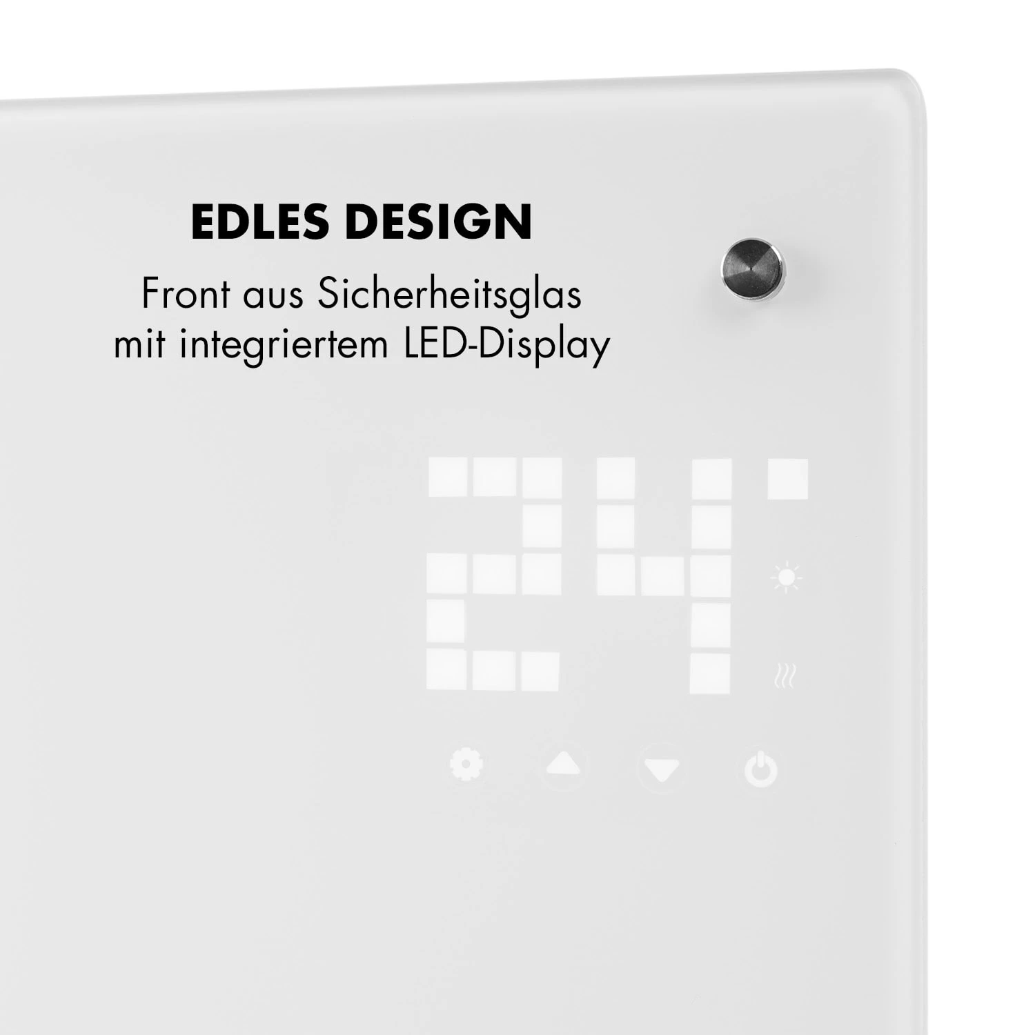 Bornholm Curved Konvektions-Heizgerät Thermostat Timer 2000W 9 Bornholm Curved Konvektions-Heizgerät Thermostat Timer 2000W – Bild 7