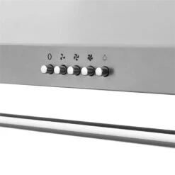 Montblanc 60 Dunstabzugshaube 610m³/h 165W 2x1,5W LED Reling -Einrichtungsgeschäft 10031994 yy 0006 detail Klarstein Montblanc 60 Dunstabzugshaube silbergrau