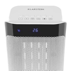 Chaval Heizturm 2.000 W Thermostat Timer Fernbedienung Weiß -Einrichtungsgeschäft 10032004 yy 0006 titel detai4 Klarstein Chaval Heizturm weiss