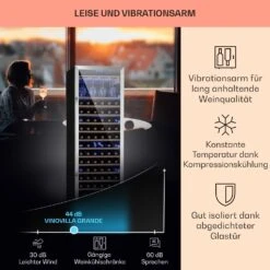 Vinovilla Grande 165 Built-in Uno Weinkühlschrank 425l 165Fl. Glastür -Einrichtungsgeschäft 10032033 de 0004 usp