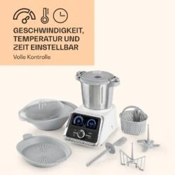 GrandPrix Küchenmaschine 500W / 1000W 2,5l Edelstahl-Rührschüssel -Einrichtungsgeschäft 10032089 de 0006 logo