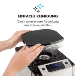 Aromatica X Kaffeemaschine Mahlwerk Glaskanne Aroma+ Edelstahl -Einrichtungsgeschäft 10032102 de 0005 logo