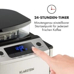 Aromatica X Kaffeemaschine Mahlwerk Glaskanne Aroma+ Edelstahl -Einrichtungsgeschäft 10032102 de 0006 logo