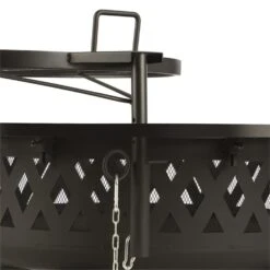 Rosario 3-in-1-Feuerschale Ø120cm | 70cm Grill | Tischplatte Stahl -Einrichtungsgeschäft 10032141 yy 0006 detail Blumfeldt Rosario 3in1 Feuerschale