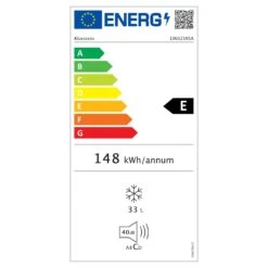 Garfield Eco Gefrierfach 4-Sterne 34 Liter Kompakt -Einrichtungsgeschäft 10032195 energy label