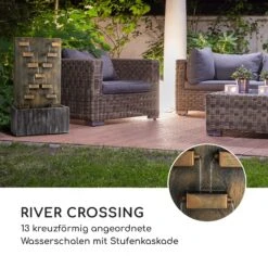 River Crossing Gartenbrunnen In/Outdoor 6W Pumpe 10m Kabel Verzinkt 16 River Crossing Gartenbrunnen In/Outdoor 6W Pumpe 10m Kabel Verzinkt -Einrichtungsgeschäft 10032260 de 0007 logo