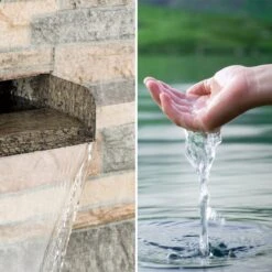 Watergate Gartenbrunnen In/Outdoor 15W Pumpe 10m Kabel Verzinkt -Einrichtungsgeschäft 10032262 yy 0004 ambient