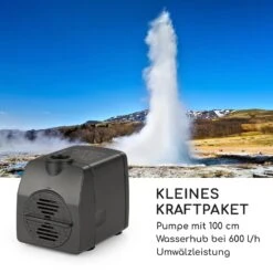 Imperia Gartenbrunnen In/Outdoor 10W Pumpe 10m Kabel Verzinkt -Einrichtungsgeschäft 10032263 de 0008 logo