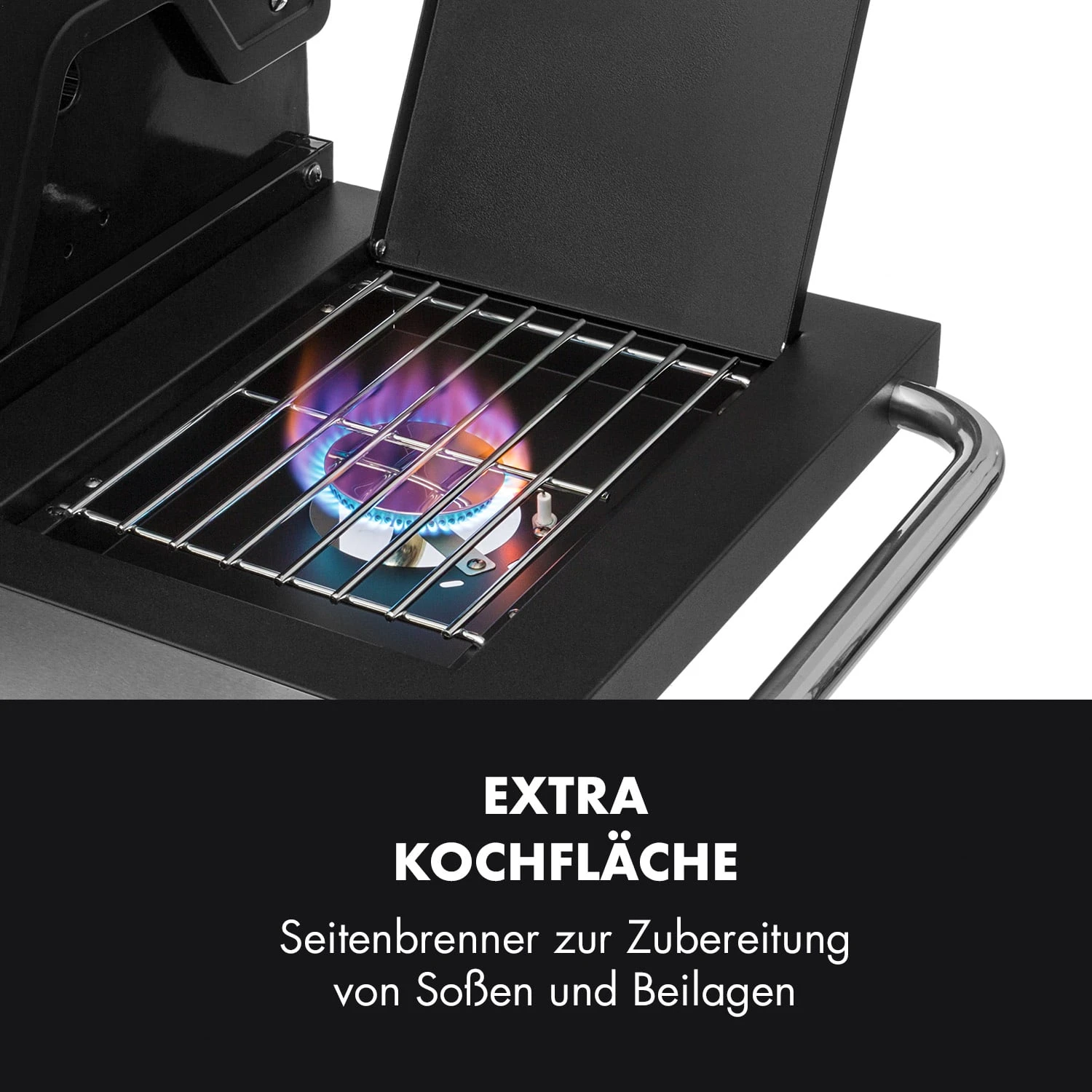 Tomahawk 4.2 SBG Gasgrill 6 Brenner 20,7 KW 64x42cm Grill Edelstahl 7 Tomahawk 4.2 SBG Gasgrill 6 Brenner 20,7 KW 64x42cm Grill Edelstahl – Bild 5