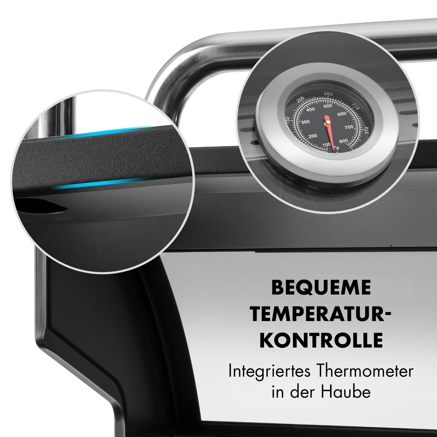 Tomahawk 4.2 SBG Gasgrill 6 Brenner 20,7 KW 64x42cm Grill Edelstahl 9 Tomahawk 4.2 SBG Gasgrill 6 Brenner 20,7 KW 64x42cm Grill Edelstahl – Bild 7