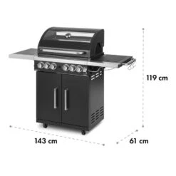 Tomahawk 4.2 SBG Gasgrill 6 Brenner 20,7 KW 64x42cm Grill Edelstahl 23 Tomahawk 4.2 SBG Gasgrill 6 Brenner 20,7 KW 64x42cm Grill Edelstahl -Einrichtungsgeschäft 10032308 yy 0012 logo Klarstein Tomahawk SBG Gasgrill Edelstahl