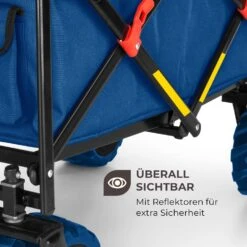 Easy Rider Bollerwagen Bis 70kg Teleskopstange Zusammenklappbar Blau -Einrichtungsgeschäft 10032542 de 0005 logo