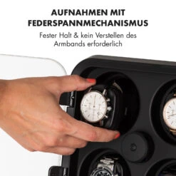 Clover Uhrenbeweger 4 Uhren 3 Rotationen 4 Geschwindigkeiten LED -Einrichtungsgeschäft 10032553 de 0007 logo