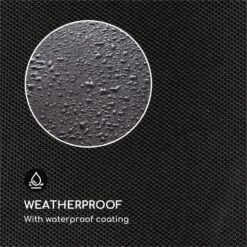Senator Cover Abdeckung Polyester Wasserdicht Reißverschluss -Einrichtungsgeschäft 10032572 yy 0004 logo Blumfeldt Senator Cover grau