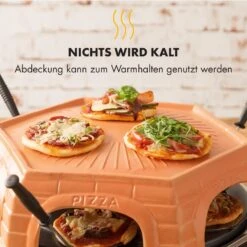 Capricciosa Pizzaofen 1500W Abdeckung Aus Terracotta Warmhaltefunktion 16 Capricciosa Pizzaofen 1500W Abdeckung Aus Terracotta Warmhaltefunktion -Einrichtungsgeschäft 10032597 de 0006 logo