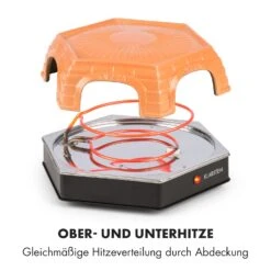 Capricciosa Pizzaofen 1500W Abdeckung Aus Terracotta Warmhaltefunktion 17 Capricciosa Pizzaofen 1500W Abdeckung Aus Terracotta Warmhaltefunktion -Einrichtungsgeschäft 10032597 de 0007 logo