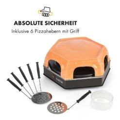 Capricciosa Pizzaofen 1500W Abdeckung Aus Terracotta Warmhaltefunktion 18 Capricciosa Pizzaofen 1500W Abdeckung Aus Terracotta Warmhaltefunktion -Einrichtungsgeschäft 10032597 de 0008 logo