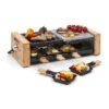 Chateaubriand Nuovo Raclette 1200W Aluminium / Stein 8 Personen Holz -Einrichtungsgeschäft 10032729 yy 0001 titel