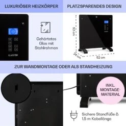 Norderney Konvektions-Heizgerät Thermostat Timer 1000W 20m² 15 Norderney Konvektions-Heizgerät Thermostat Timer 1000W 20m² -Einrichtungsgeschäft 10032787 de 0006 usp