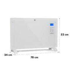 Norderney Konvektions-Heizgerät Thermostat Timer 2000W 30m² Weiß -Einrichtungsgeschäft 10032790 yy 0008 logo