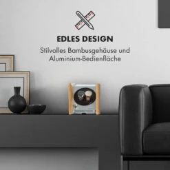 Hanoi 2 Uhrenbeweger, 2 Uhren, 3 Geschwindigkeiten, 4 Modi, Bambus -Einrichtungsgeschäft 10032797 de 0005 logo