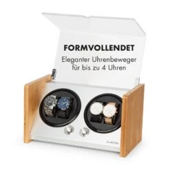 Hanoi 4 Uhrenbeweger, 4 Uhren, 3 Geschwindigkeiten, 4 Modi, Bambus -Einrichtungsgeschäft 10032798 de 0003 logo