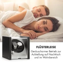 Tokyo 2 Uhrenbeweger, 2 Uhren, 3 Geschwindigkeiten, 4 Modi, Schwarz -Einrichtungsgeschäft 10032799 de 0006 logo