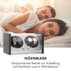 Tokyo 4 Uhrenbeweger, 4 Uhren, 3 Geschwindigkeiten, 4 Modi, Schwarz -Einrichtungsgeschäft 10032800 de 0006 logo