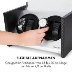 Tokyo 4 Uhrenbeweger, 4 Uhren, 3 Geschwindigkeiten, 4 Modi, Schwarz -Einrichtungsgeschäft 10032800 de 0007 logo