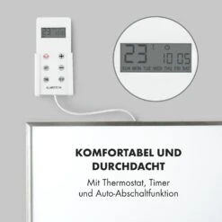 Wonderwall 72 Infrarotheizung 60x120cm 720W Wochentimer IP24 -Einrichtungsgeschäft 10032809 de 0006 logo