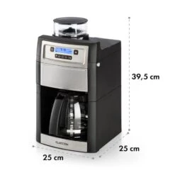 Aromatica II Duo Kaffeemaschine, Integriertes Mahlwerk, 1,25 L Silber -Einrichtungsgeschäft 10032865 yy 0011 logo Klarstein Aromatica II Duo Kaffeemaschine schwarz
