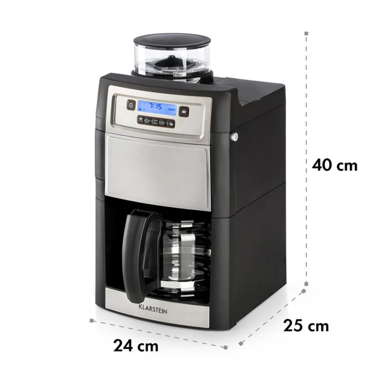 Aromatica II Kaffeemaschine, Mahlwerk, 1,25 L, Silber 12 Aromatica II Kaffeemaschine, Mahlwerk, 1,25 L, Silber – Bild 10