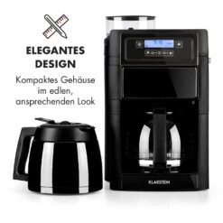 Aromatica II Set Kaffeemaschine, Mahlwerk, 1,25 L, Schwarz 15 Aromatica II Set Kaffeemaschine, Mahlwerk, 1,25 L, Schwarz -Einrichtungsgeschäft 10032874 de 0003 logo
