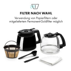 Aromatica II Set Kaffeemaschine, Mahlwerk, 1,25 L, Schwarz 16 Aromatica II Set Kaffeemaschine, Mahlwerk, 1,25 L, Schwarz -Einrichtungsgeschäft 10032874 de 0004 logo