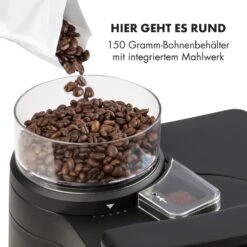 Aromatica II Set Kaffeemaschine, Mahlwerk, 1,25 L, Schwarz 20 Aromatica II Set Kaffeemaschine, Mahlwerk, 1,25 L, Schwarz -Einrichtungsgeschäft 10032874 de 0008 logo