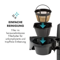 Aromatica II Thermo Kaffeemaschine, Mahlwerk, 1,25 L, Schwarz 19 Aromatica II Thermo Kaffeemaschine, Mahlwerk, 1,25 L, Schwarz -Einrichtungsgeschäft 10032876 de 0007 logo