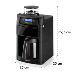 Aromatica II Thermo Kaffeemaschine, Mahlwerk, 1,25 L, Schwarz 23 Aromatica II Thermo Kaffeemaschine, Mahlwerk, 1,25 L, Schwarz -Einrichtungsgeschäft 10032876 yy 0011 logo Klarstein Aromatica II Thermo Kaffeemaschine schwarz reedit