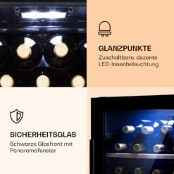 Barossa 34 Duo Weinkühlschrank 34 Fl 80 Ltr 2 Zonen Touch-Steuerung -Einrichtungsgeschäft 10032920 de 0003 logo