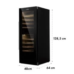 Barossa 77 Duo Weinkühlschrank 2 Zonen 191 L 77 Fl. Touch LED Schwarz -Einrichtungsgeschäft 10032963 yy 0009 logo