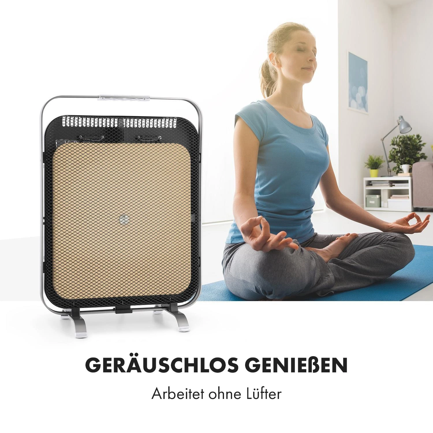 HeatPal Marble Blackline Infrarot-Heizung 1300W Wärmespeicher Marmor 4 HeatPal Marble Blackline Infrarot-Heizung 1300W Wärmespeicher Marmor – Bild 2