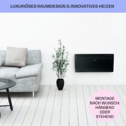 Hot Spot Slimcurve Heizgerät 80x40cm 40m² 2000W 5-40°C LED IP24 -Einrichtungsgeschäft 10033017 de 0007 usp