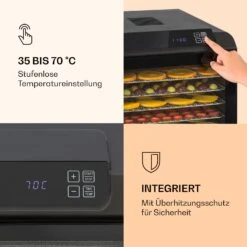 Arizona Jerky Dörrautomat 500W 35-70°C Digitales Touch-Display 11 Arizona Jerky Dörrautomat 500W 35-70°C Digitales Touch-Display -Einrichtungsgeschäft 10033020 de 0004 logo