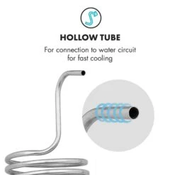 Chiller 6 Eintauchkühler Ø20 Cm 9 Schleifen 304 Edelstahl -Einrichtungsgeschäft 10033081 yy 0004 logo Klarstein Chiller 6 Eintauchkuehler 9 Schleifen