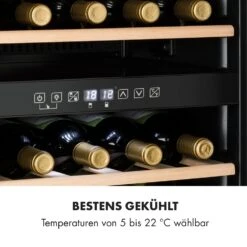 Vinamour 29 Duo Weinkühlschrank 2 Zonen 80L/29 Flaschen 5-22°C Touch -Einrichtungsgeschäft 10033083 de 0005 logo