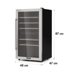 Vinamour 29 Duo Weinkühlschrank 2 Zonen 80L/29 Flaschen 5-22°C Touch -Einrichtungsgeschäft 10033083 yy 0009 logo