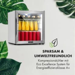 Beersafe L Crystal White Kühlschrank 47 Ltr 2 Böden Glastür Edelstahl -Einrichtungsgeschäft 10033121 de 0006 logo