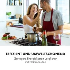 Ignito 5 Zonen Gaskochfeld 5-flammig Sabaf-Brenner Glaskeramik Schwarz -Einrichtungsgeschäft 10033133 de 0002 logo