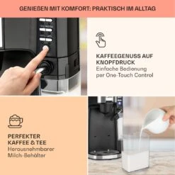 Baristomat 2-in-1-Heißgetränkeautomat Kaffee Tee Milchschaum -Einrichtungsgeschäft 10033138 de 0003 usp