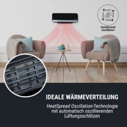 Wallkyrie Wandheizgerät 1000W/2000W 10 - 49 °C Thermostat Schwarz 14 Wallkyrie Wandheizgerät 1000W/2000W 10 - 49 °C Thermostat Schwarz -Einrichtungsgeschäft 10033139 de 0004 logo