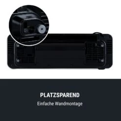 Wallkyrie Wandheizgerät 1000W/2000W 10 - 49 °C Thermostat Schwarz 18 Wallkyrie Wandheizgerät 1000W/2000W 10 - 49 °C Thermostat Schwarz -Einrichtungsgeschäft 10033139 de 0008 logo